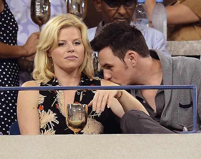 Megan Hilty and Brian Gallagher